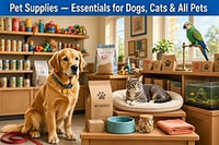 Pet Supplies – Essentials for Dogs, Cats & All Pets