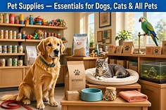 Pet Supplies – Essentials for Dogs, Cats & All Pets