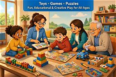 Toys – Games- Puzzles - Fun, Educational & Creative Play for All Ages